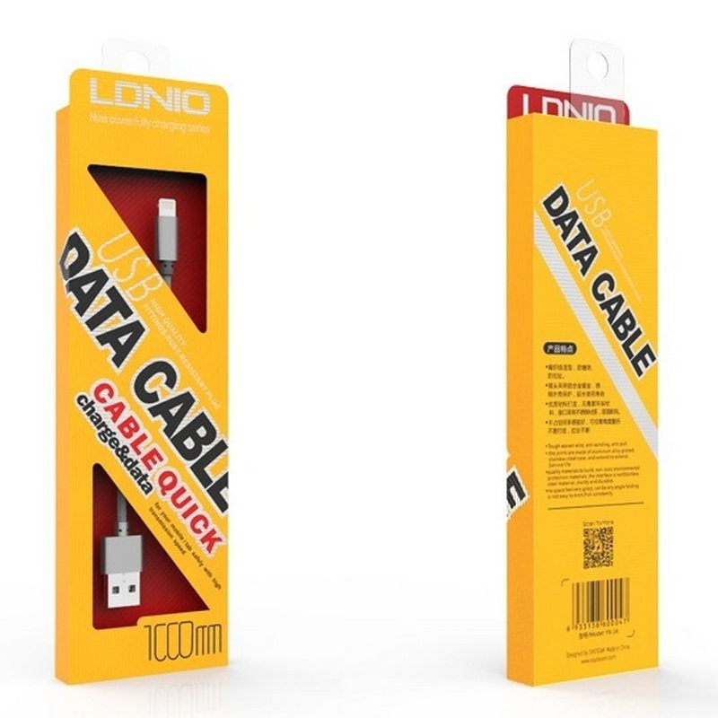 Кабель LDNIO LS08 USB - micro USB 1м Полтава - изображение 1