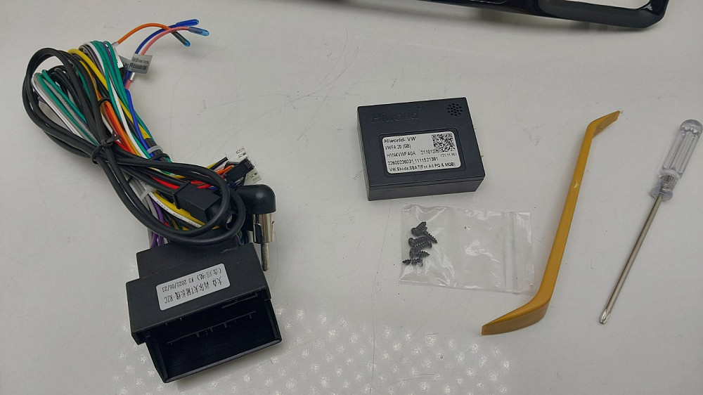 Перехідний штатний комплект із проводкою до магнітоли 2-DIN для Volkswagen Луцк - изображение 2