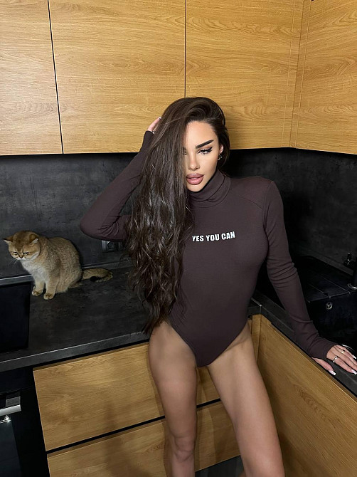 Жіночий стильний теплий боді джерсі з начосом шоколад, 42/44 Одеса - фото 3