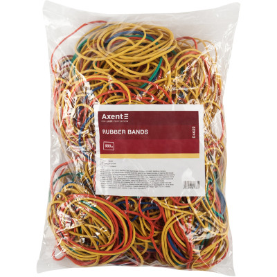 Резинки для денег Delta by Axent assorted colors, 500г (D4622) Винница - изображение 1