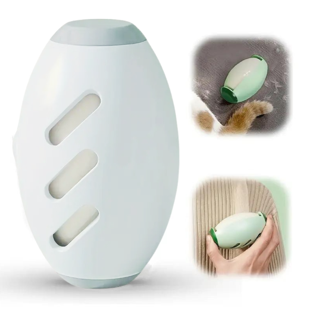 Ролик липучка для чистки одежды от шерсти,многоразовый,силиконовый,липкий валик для удаления волос и шерсти Каменец-Подольский - изображение 1