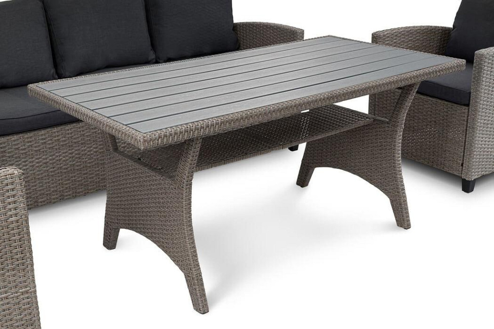 Комплект садових меблів Di Volio Genova Сірий/Графітовий Киев - изображение 6