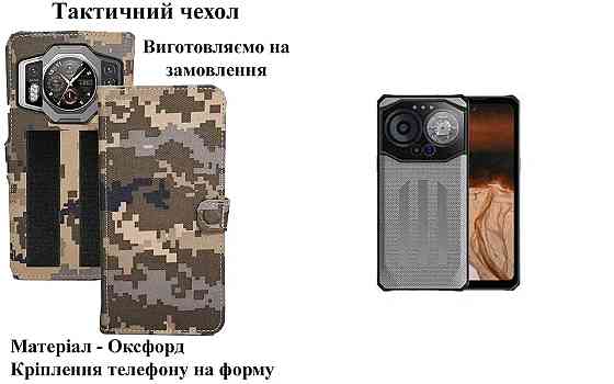 Тактический чехол для nubia Red Magic 5S, крепится к снаряжению на липучке Киев