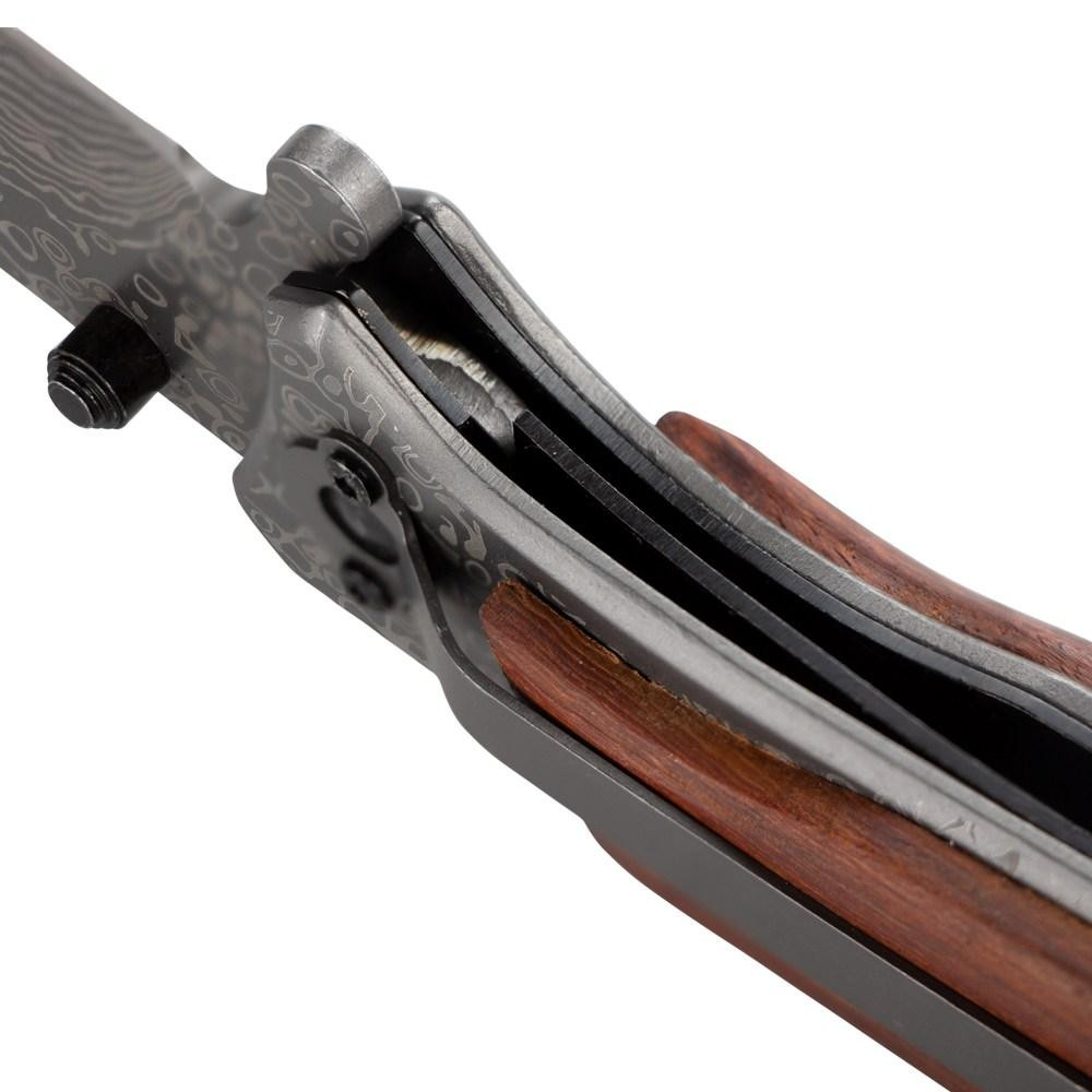 Ніж розкладний 122 мм (колодка дерево) SIGMA (4375821) Рівне - фото 3