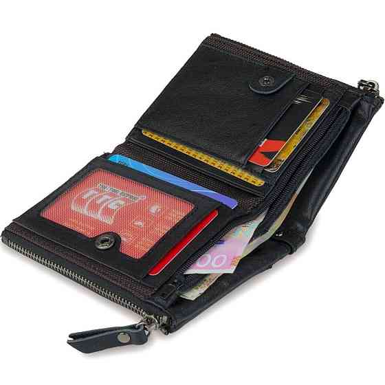 Гаманець універсальний Чорний (Vintage) Київ