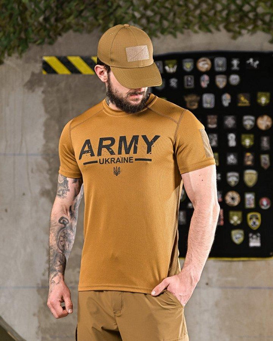 Тактична потовідвідна футболка OBLIVION Army ВТ1036 Одеса - фото 3