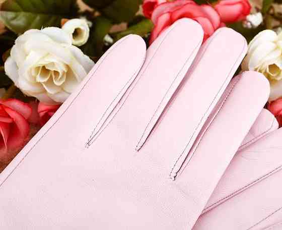 Жіночі шкіряні рукавички NappaNovum Розмір L Луцк