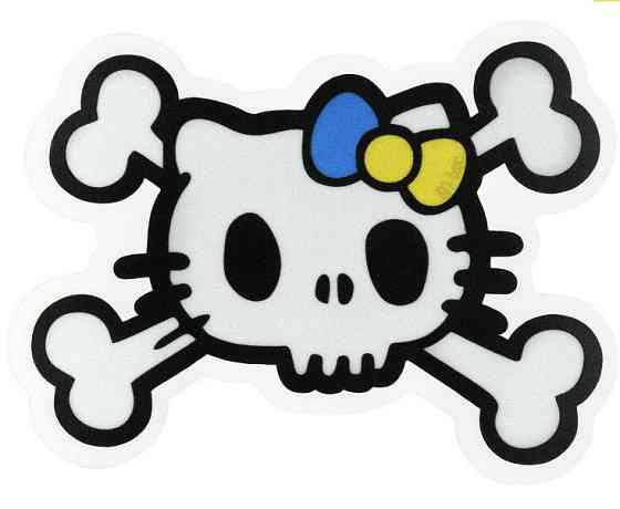 Водонепроницаемая Наклейка стикер Hello Kitty M-Tac 