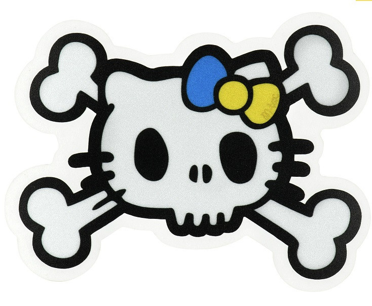 Водонепроникна Наклейка наклейка Hello Kitty M-Tac "Small" (51412012) Білий Нововолинськ - фото 1