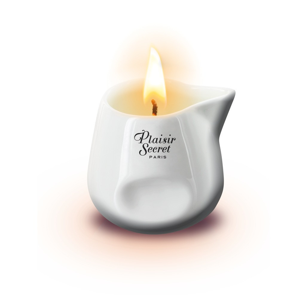 Масажна свічка - Plaisir Secrets Massage Candle Strawberry, 80 мл Sex Aura Київ - фото 2