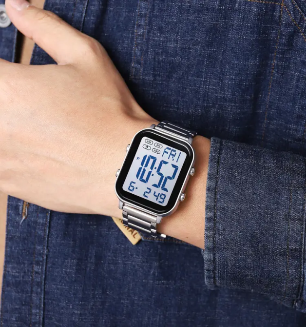 Мужские наручные часы Skmei 2259 (Серебристые с белым) Винница - изображение 6