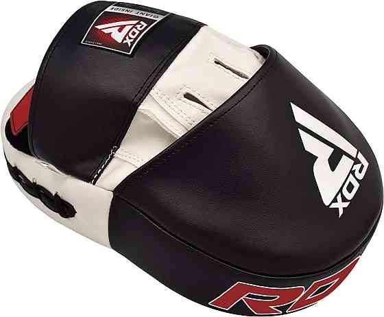 Лапи боксерські RDX T1 Curved White/Black Кам'янське