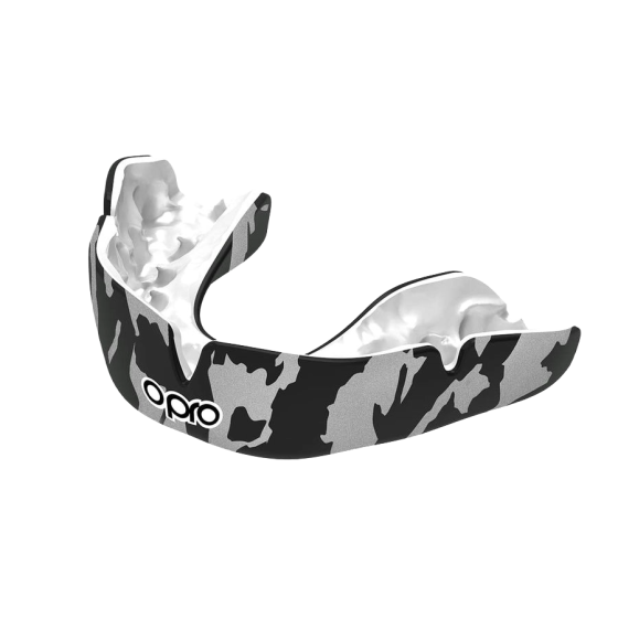 Капа OPRO Instant CAMO доросла (вік 11+) Black/White (art.102523002) Кам'янське