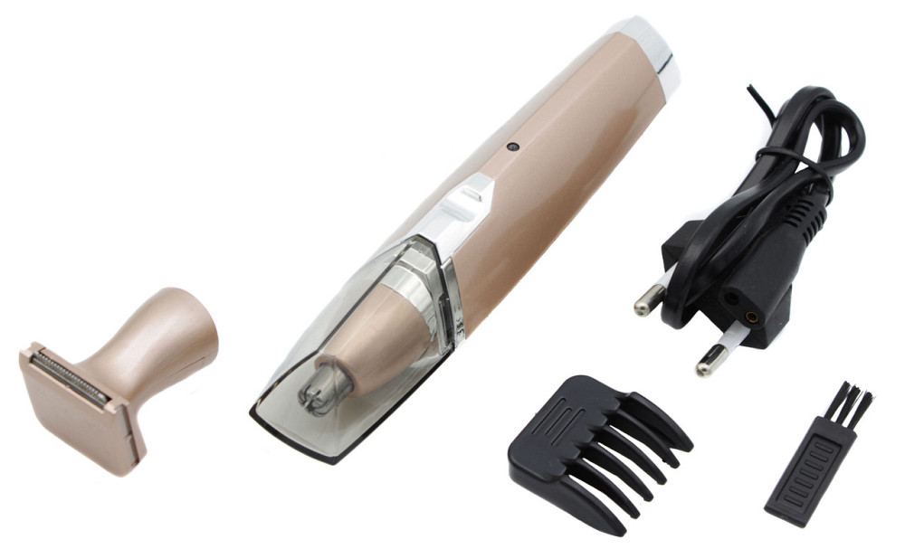 Тример ProGemei GM-3110 акумуляторний, з насадкою для носа та вух. Дніпро - фото 3