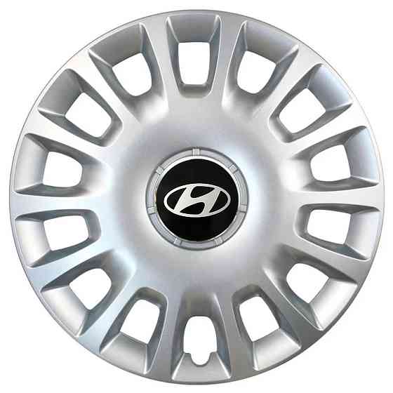 Автомобильные модельные колпаки R15 Hyundai 307 4шт, SJS, серебряные Киев