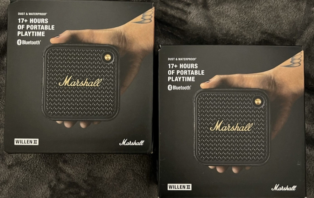 Колонка Marshall Willen II Black and Brass. Харьков - изображение 3