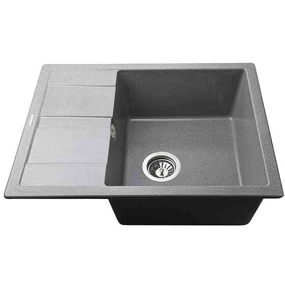 Гранитная мойка Mira ONZA серый 650 х 500 мм (000028978) Киев