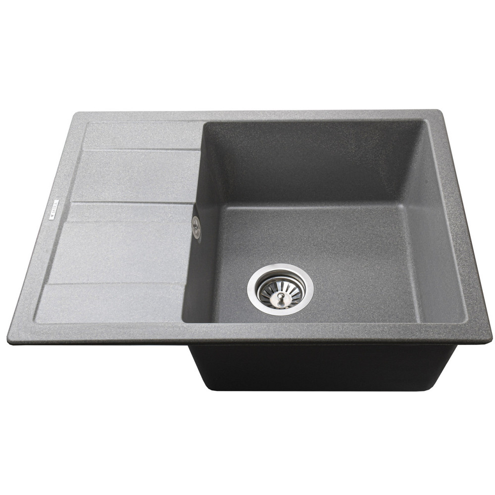Гранітна мийка Mira ONZA сірий 650 х 500 мм (000028978) Київ - фото 2