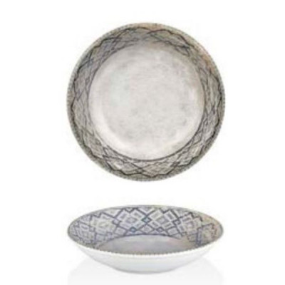 Тарелка By Bone серія "Rug" глибока 25 см, 1300 мл (RUG-FL-25-CK) Винница - изображение 1