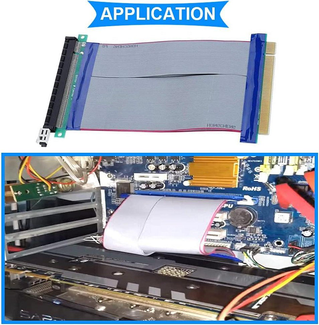 Переходник PCI-Express 16X для відеокарт Київ - фото 5