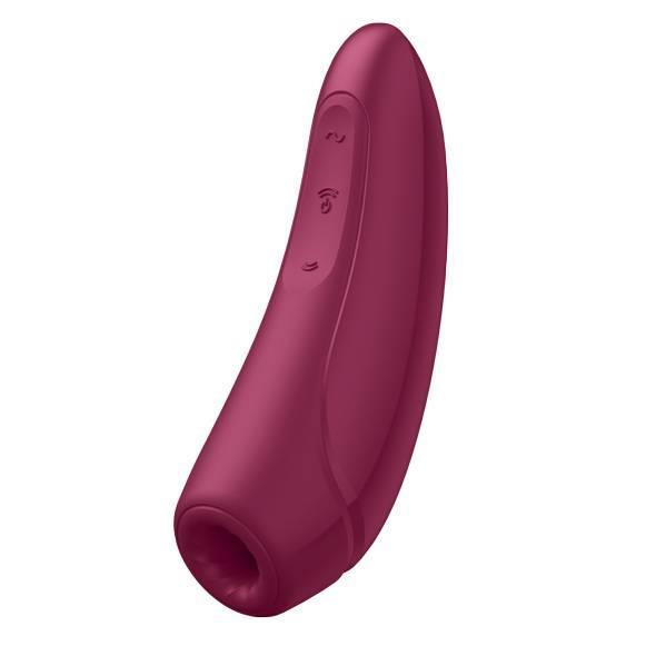 Вакуумный стимулятор клитора для женщин Satisfyer Curvy 1+, бордовый Sex Aura Киев - изображение 4