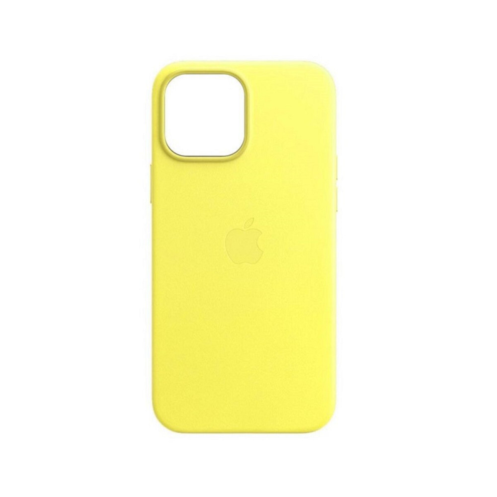Чохол для смартфона Leather AAA Full Magsafe IC for iPhone 15 Canary Yellow Киев - изображение 1