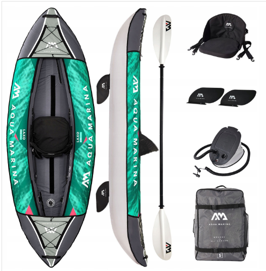 Каяк надувной Aqua-Marina Laxo All-Around Kayak LA-285, 1-месный Киев - изображение 1