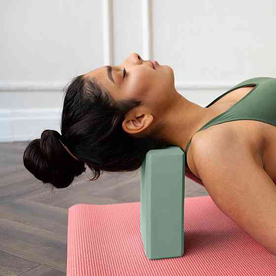 Блок для йоги Gymtek EVA мятный Киев