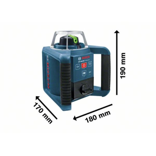 Професійний ротаційний лазерний нівелір BOSCH GRL 300 HVG Professional : зелений промінь, оригінал (0601061700) Київ