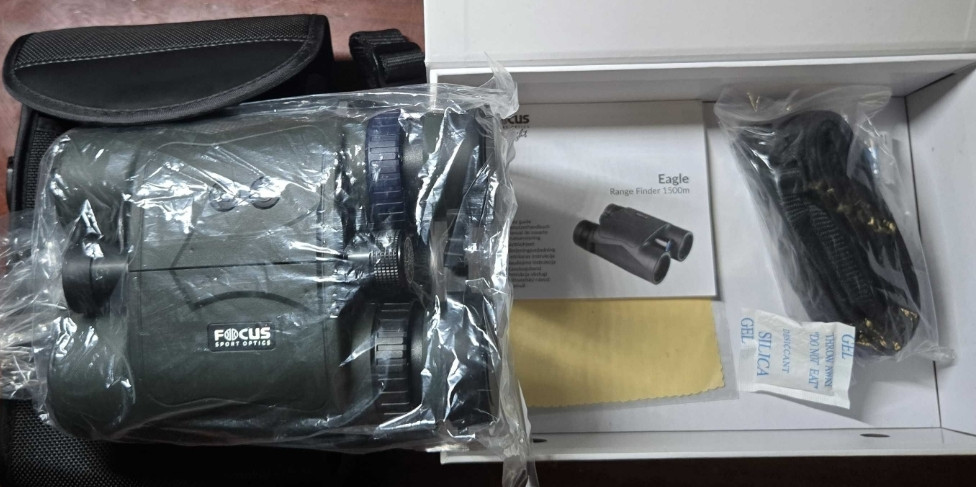 Бінокль Focus Eagle 10x42 RF 1500 м з далекоміром. Київ - фото 5