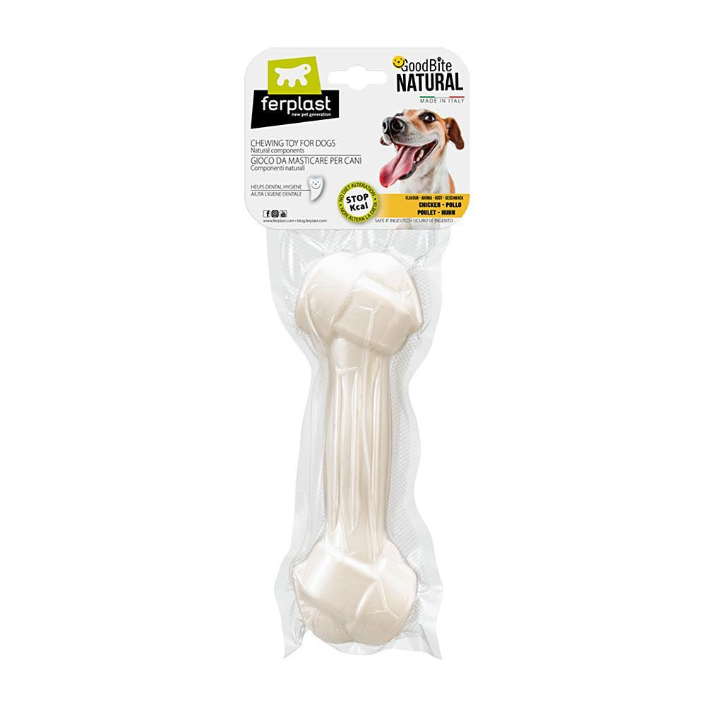 Жувальна кісточка для собак з ароматом курки Ferplast GoodBite Natural Chicken (Ферпласт Гудбайт Нейчурал) L - 140 гри. - 17 x 5,5 x h 2,6 cm Запоріжжя - фото 1