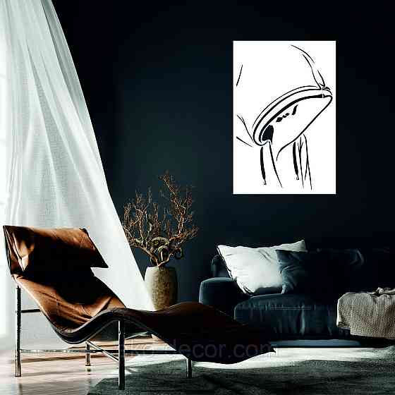 Декоративне настінне Панно «Силует», Декор на стіну Київ