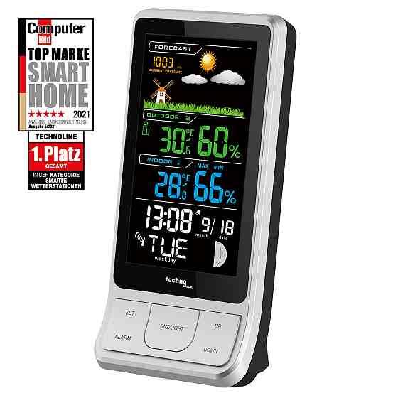 Метеостанция Technoline WS6441 Black/Silver (WS6441) Вінниця