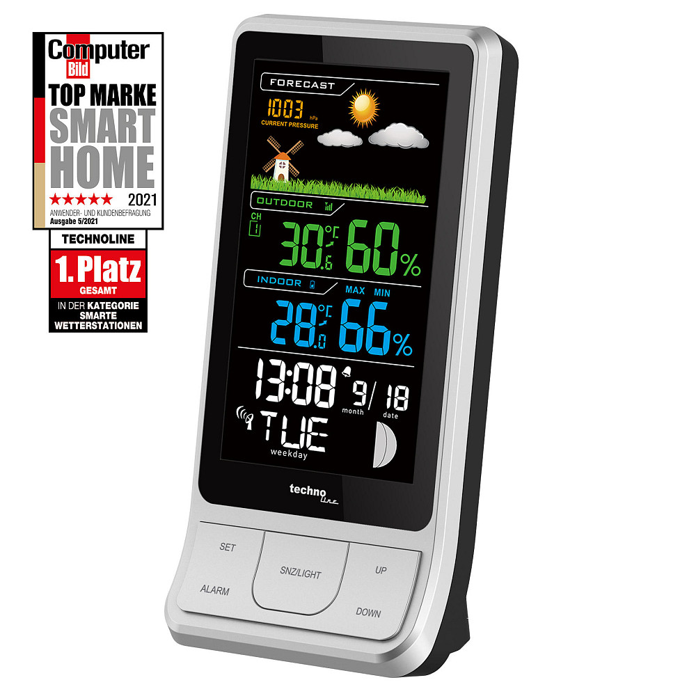 Метеостанция Technoline WS6441 Black/Silver (WS6441) Вінниця - фото 2