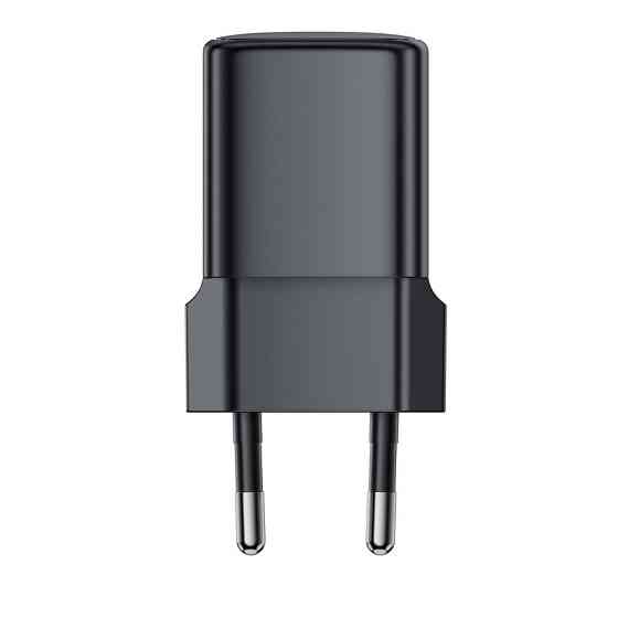 Мережевий зарядний пристрій ACEFAST A117 PD20W mini GaN USB-C fast charger Black Киев