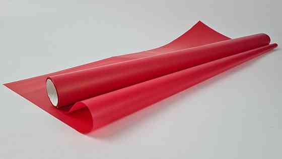 Калька для квітів рулон 8 м тонований матовий (77) (h660) No815 червоний (1 шт.) Харків