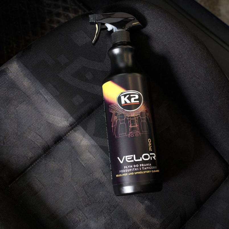 Засіб для очищення тканинної оббивки та килимів K2 Velor Pro 1л Львів - фото 7