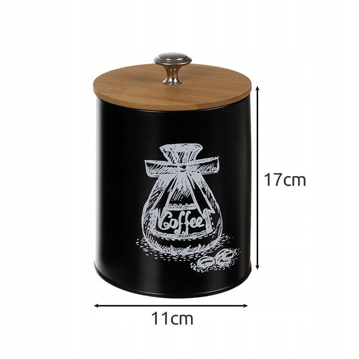 Набор емкостей для кухни 4 штуки для кофе, чая, сахара и соли Ruhhy (24578) Нововолынск - изображение 7