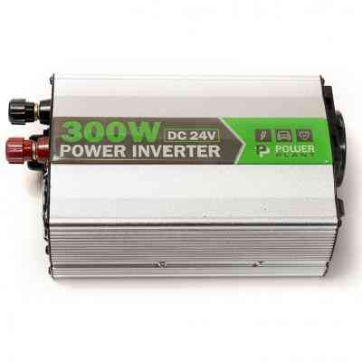 Автомобильный инвертор 24V/220V 300W, USB 5V 1A, HYM300-242 PowerPlant (KD00MS0002) Винница
