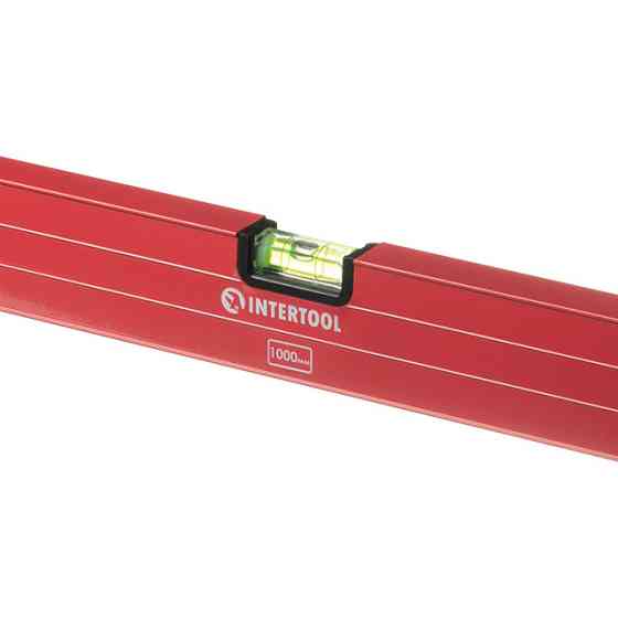 Рівень будівельний, 1000 мм, 3 капсули INTERTOOL MT-1110 Київ