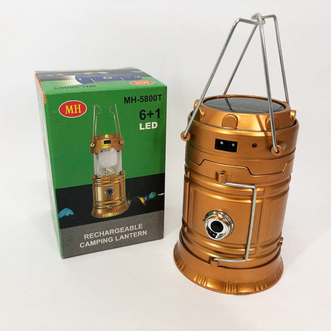 Туристичний кемпінговий ліхтар ручний CAMPING MH-5800T, Ліхтар для VB-793 кемпінгу складаний Київ - фото 6