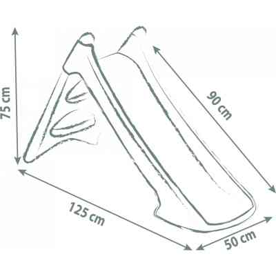 Горка Smoby Life с водным эффектом, голубовато-бежевая (7600820630) Винница