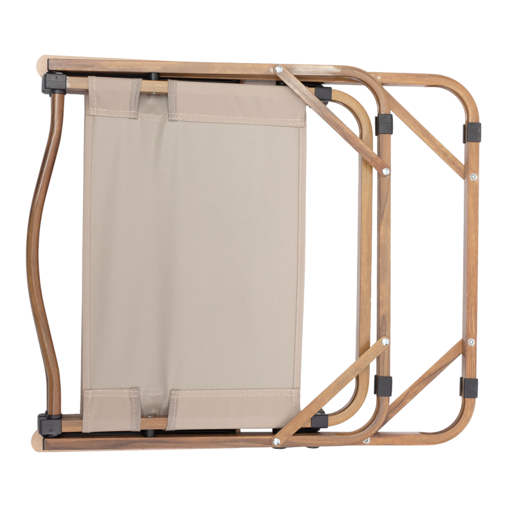 Бежеве туристичне розкладне кресло 52×53×77 см Київ - фото 6