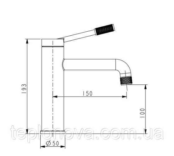 Змішувач для умивальника VENTA BI102MG Чернівці