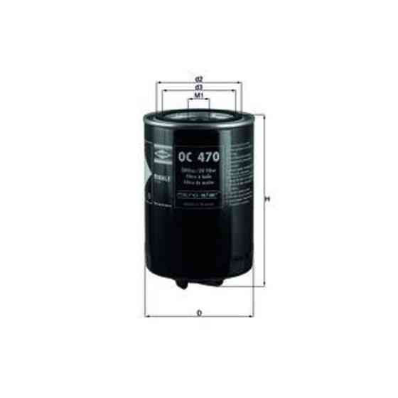 Оливний фільтр Mahle OC470 Audi Rover Seat Volvo VW Харків