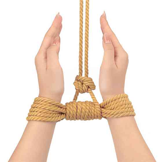 Мотузка - Rebellion Reign Natural Bondage Rope, 10 м Sex Aura Київ