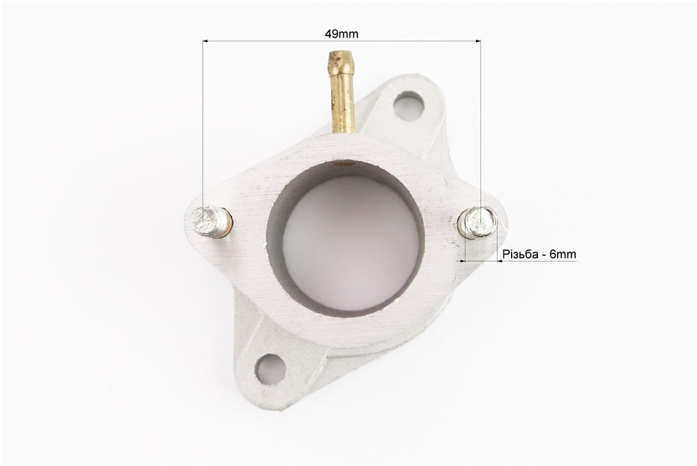 Kinlon JL150-70C Патрубок карбюратора (метал) Київ - фото 4