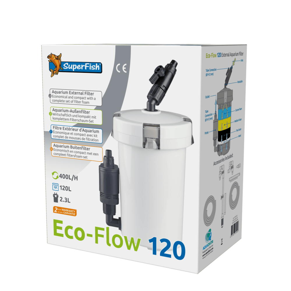 Внешний фильтр SUPERFISH ECO FLOW 120 (A7031275) Киев - изображение 2