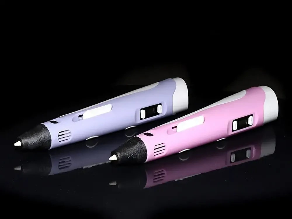 Ручка 3D Pen-2 для дитячої творчості З LED дисплеєм, покращена версія, діаметр 0.7мм Одеса - фото 7