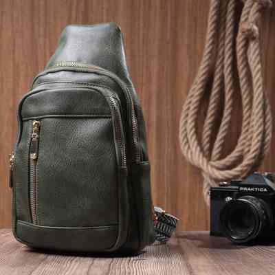 Сумка Vintage Из экокожи Зеленая (22745) Винница